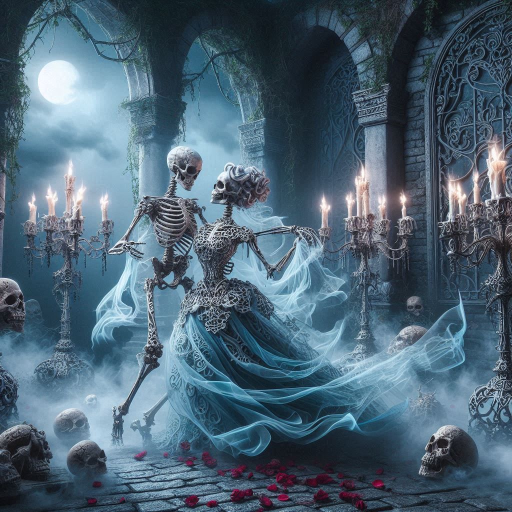 Mr and Mrs Clanky Bones