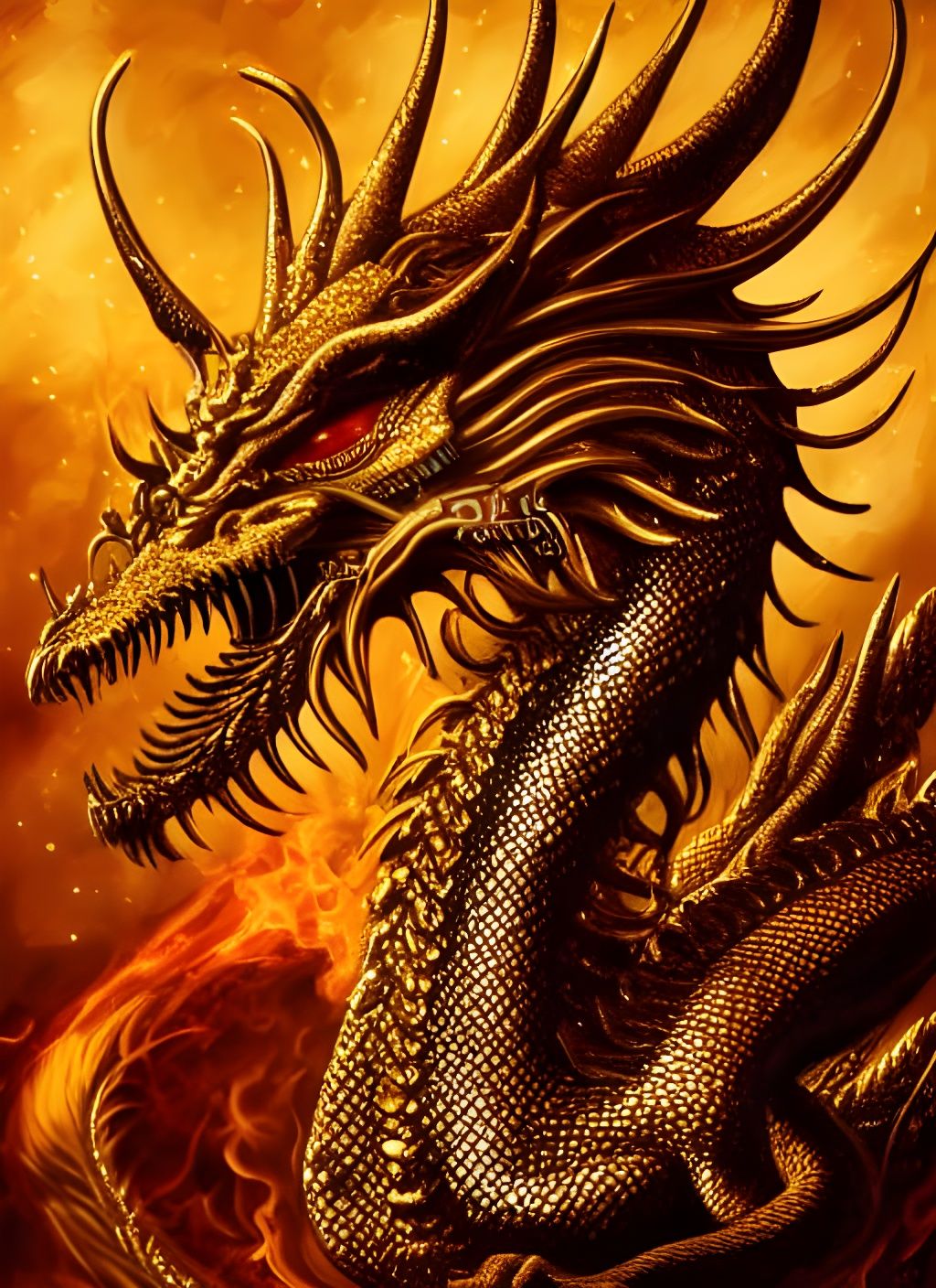 Dragon Galatar, The Golden Menace undefined