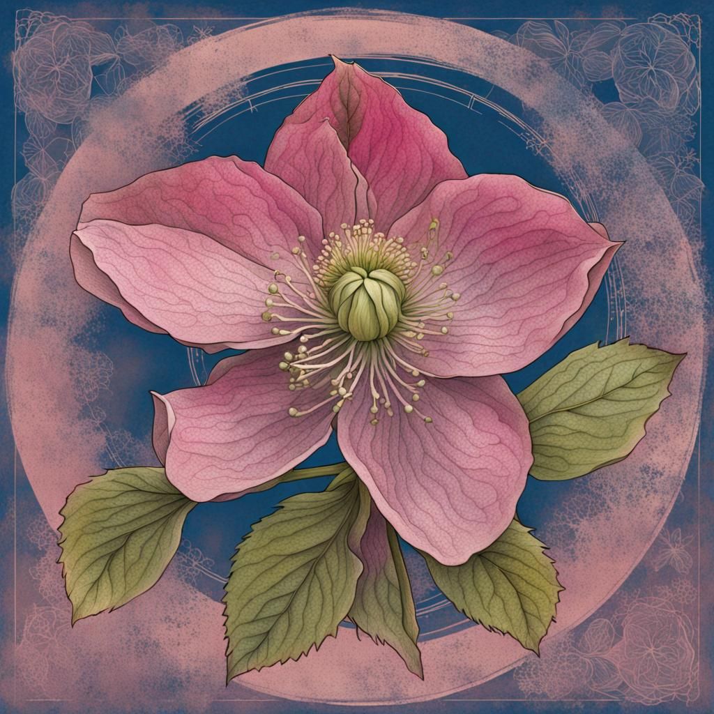 Hellebore or Lenten Rose (winter rose)