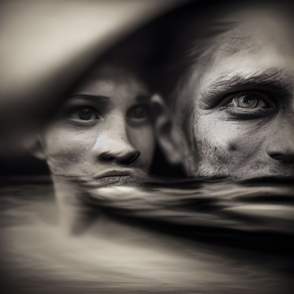sea and old faces