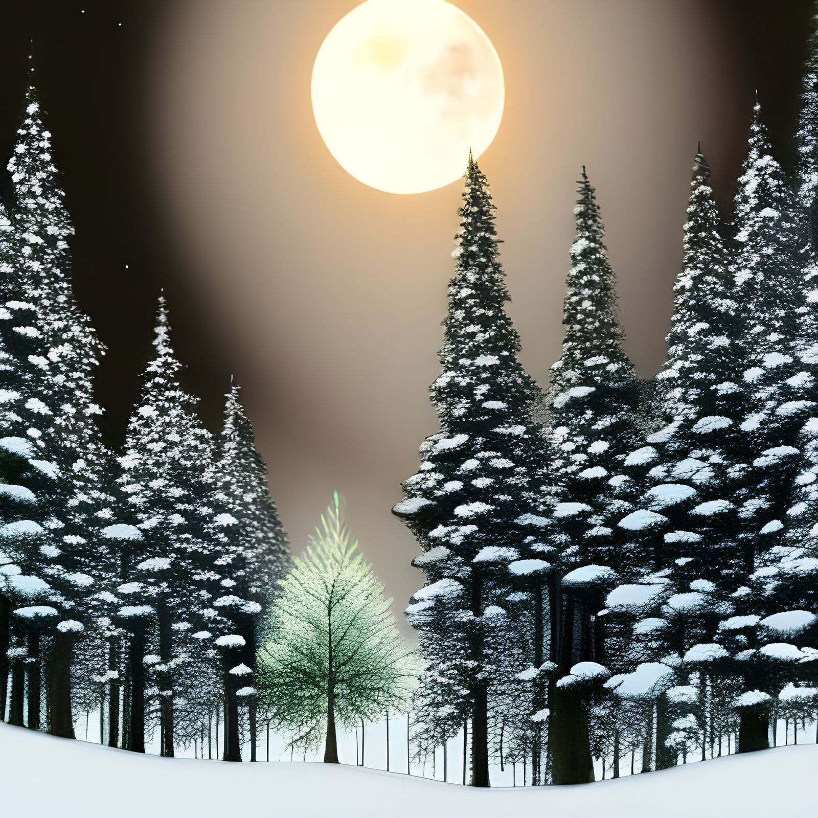 Pristine Snowfall
