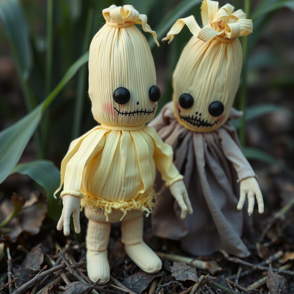 Evil Cornstalks: A Cute to Creepy Mutation
