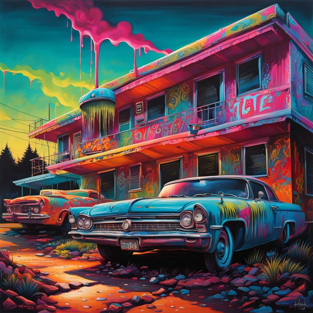 Creepy motel