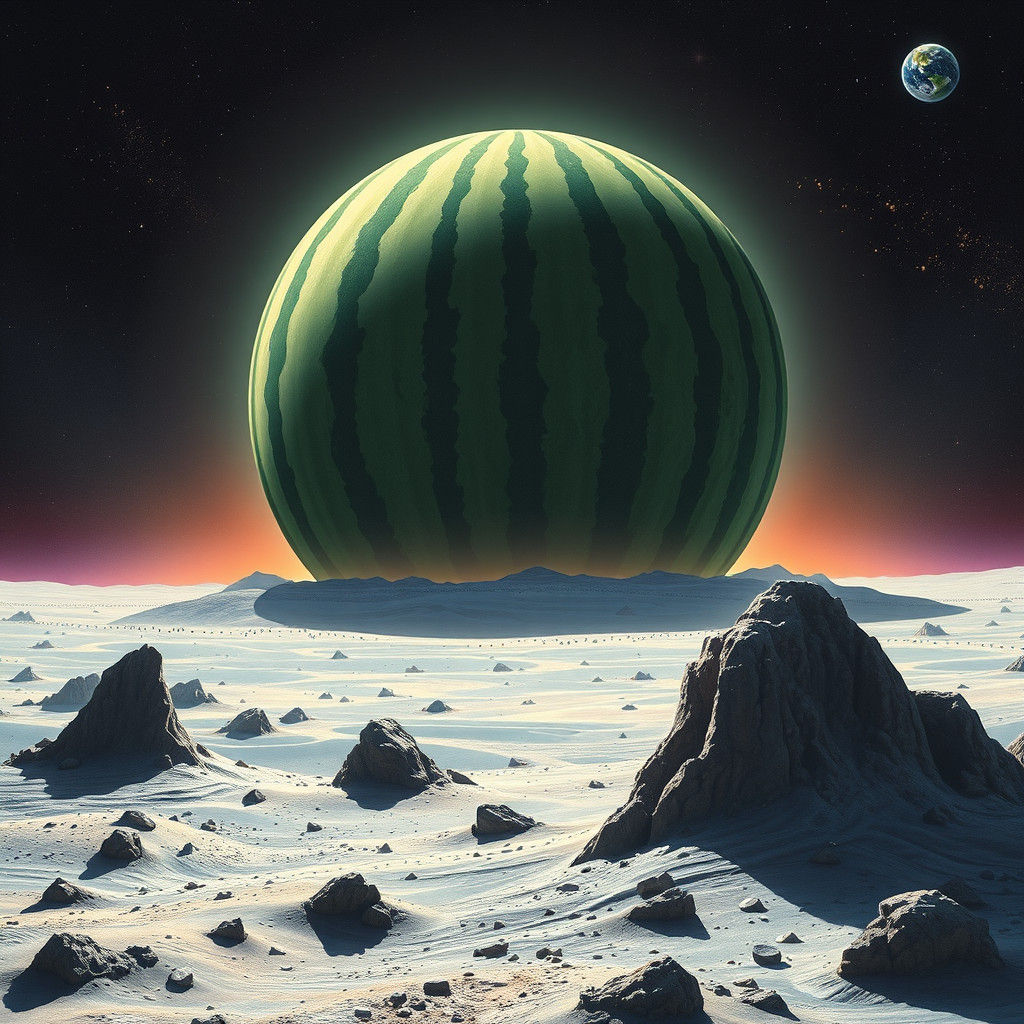 Moon Melon  by @medragon