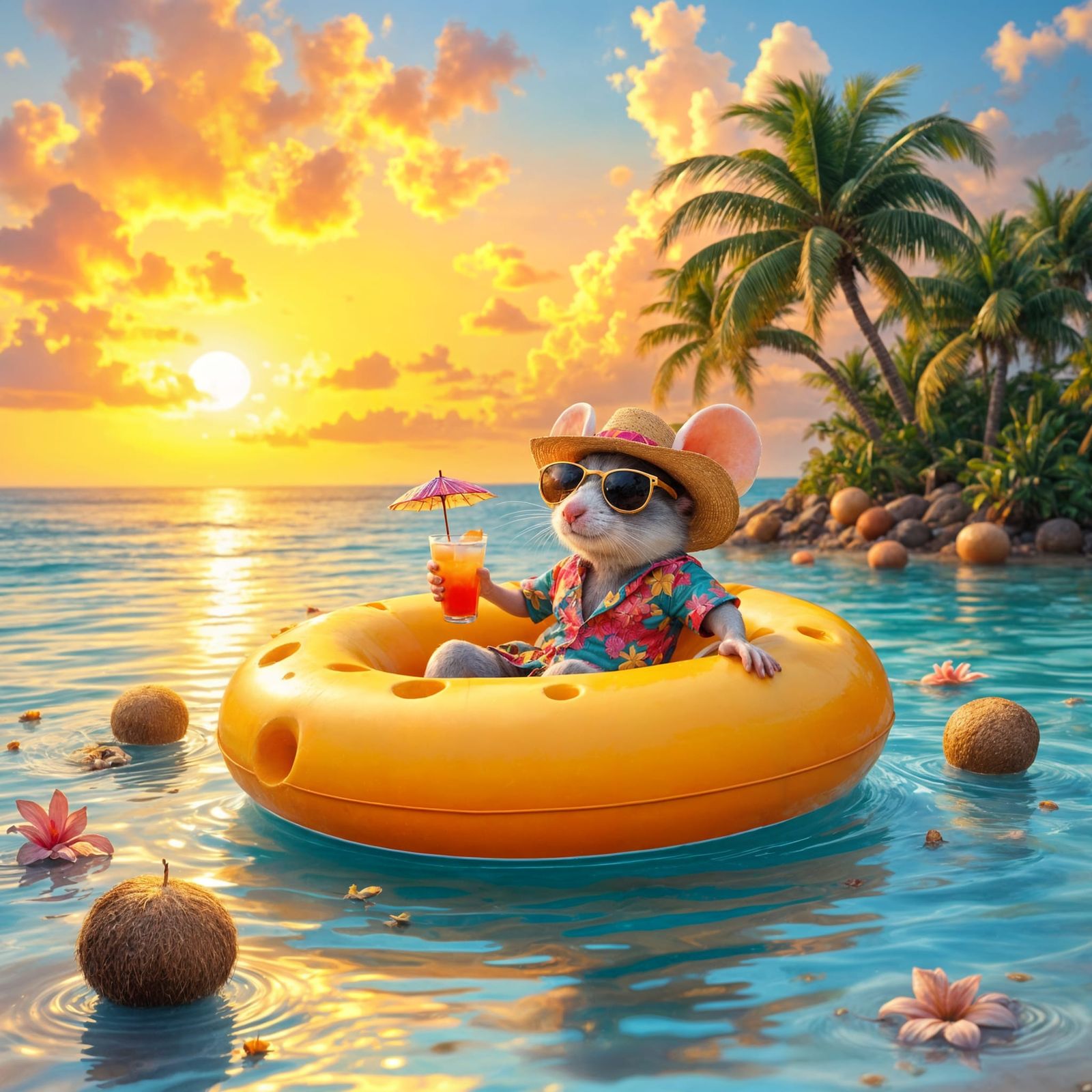 Tropical Getaway  by @Soynuts