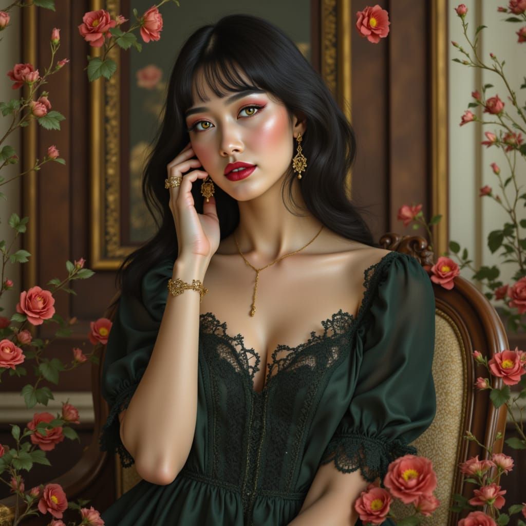 <lora:Sveta II:1.0> brunette Woman