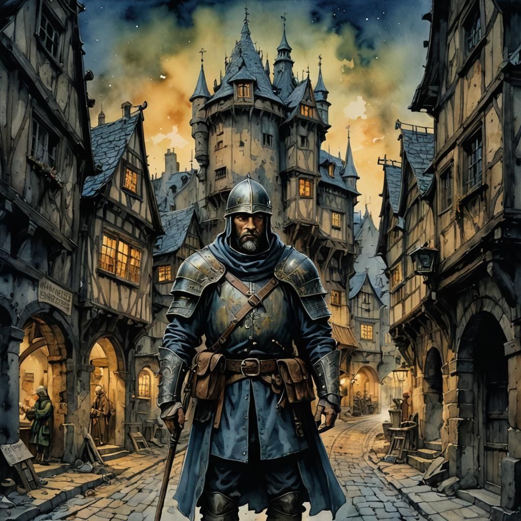 City guard  by @WitteKraai