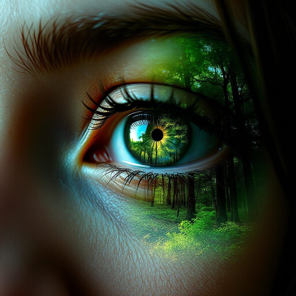 Green Eye  by @Andre R