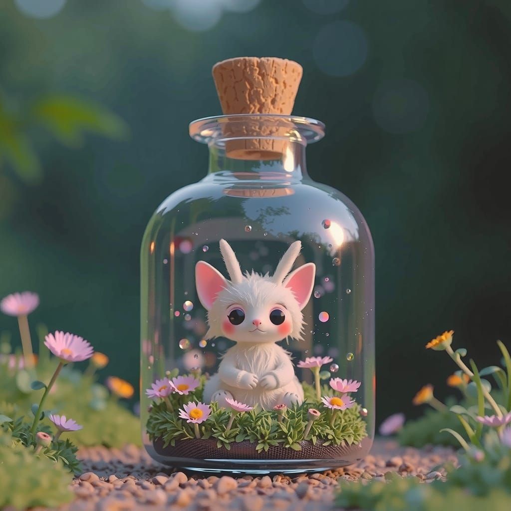 Cyberpunk Cityscape at Dusk with Futuristic Rider