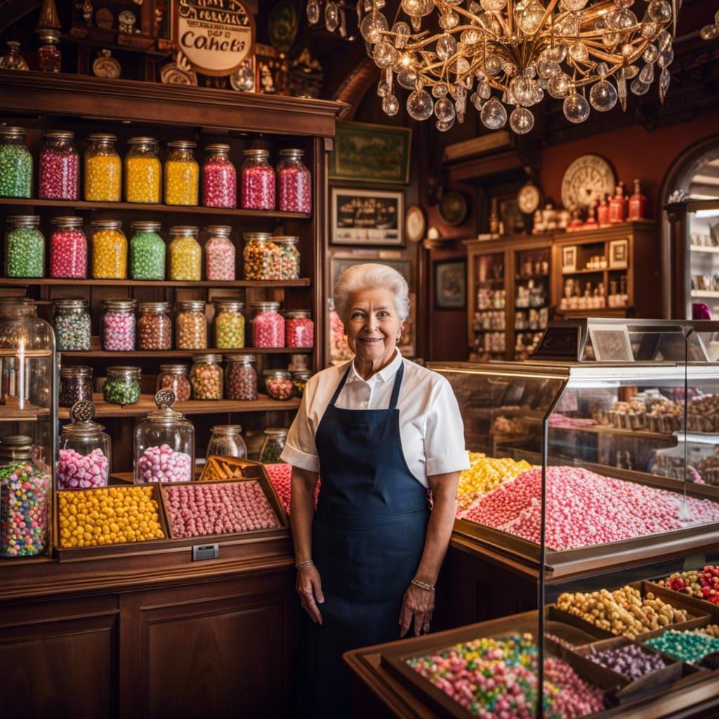 Nana's Candy Shop  by @Moonlightseeker