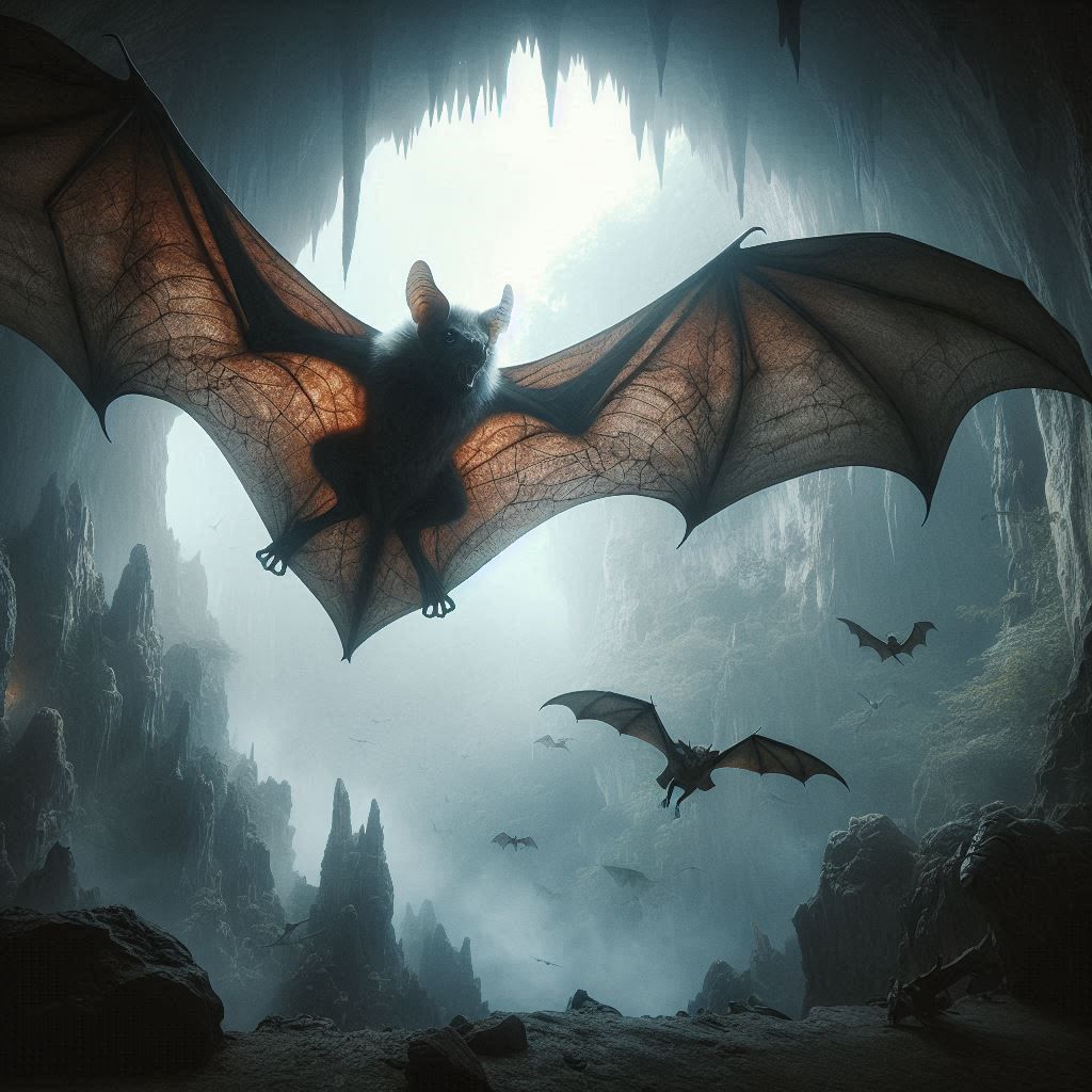 Giant Bat #2 - AI Generated Artwork - NightCafe Creator