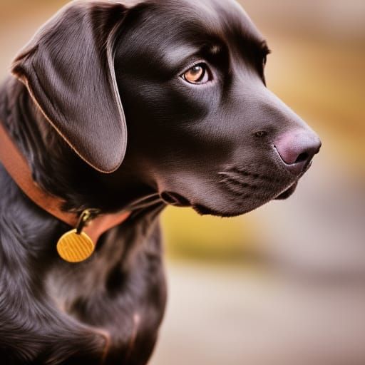 chocolate lab AI Generated Artwork NightCafe Creator