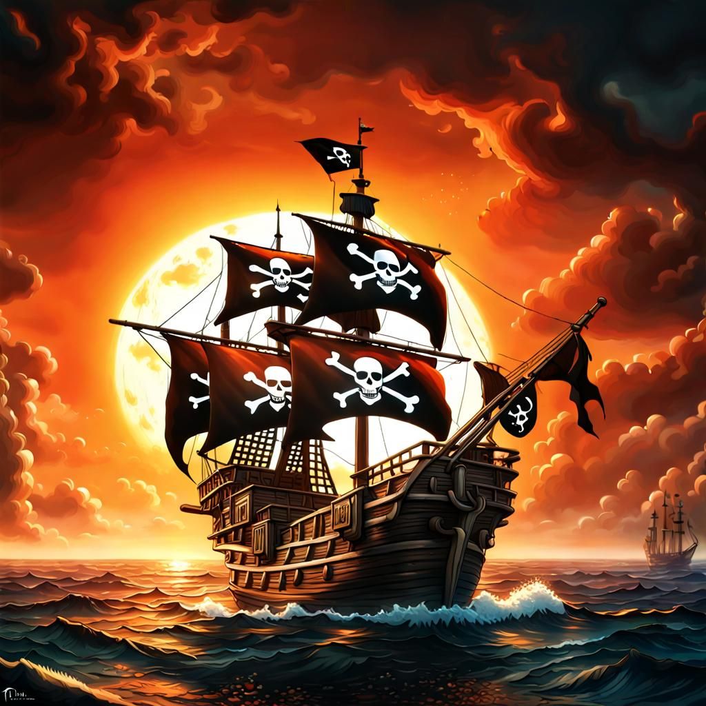 Pirates! - AI Generated Artwork - NightCafe Creator