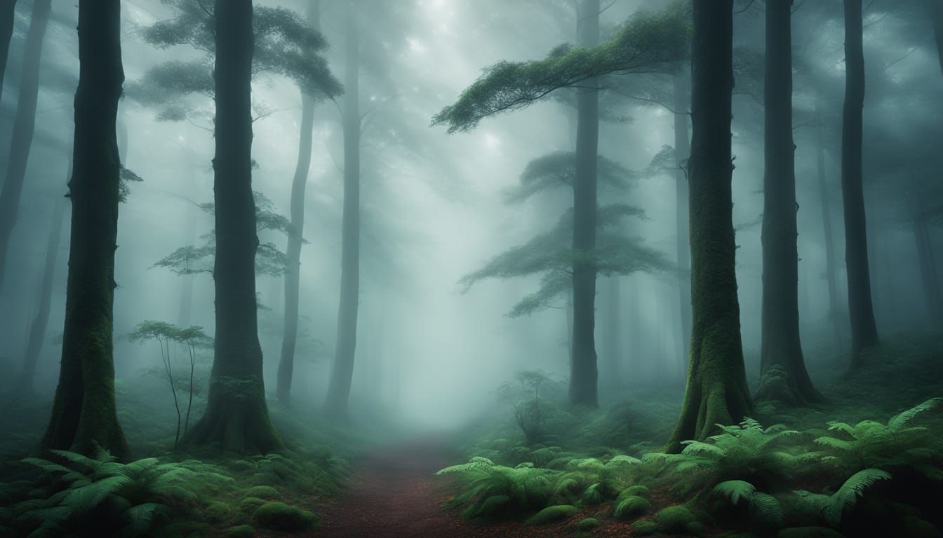 Misty Forest 