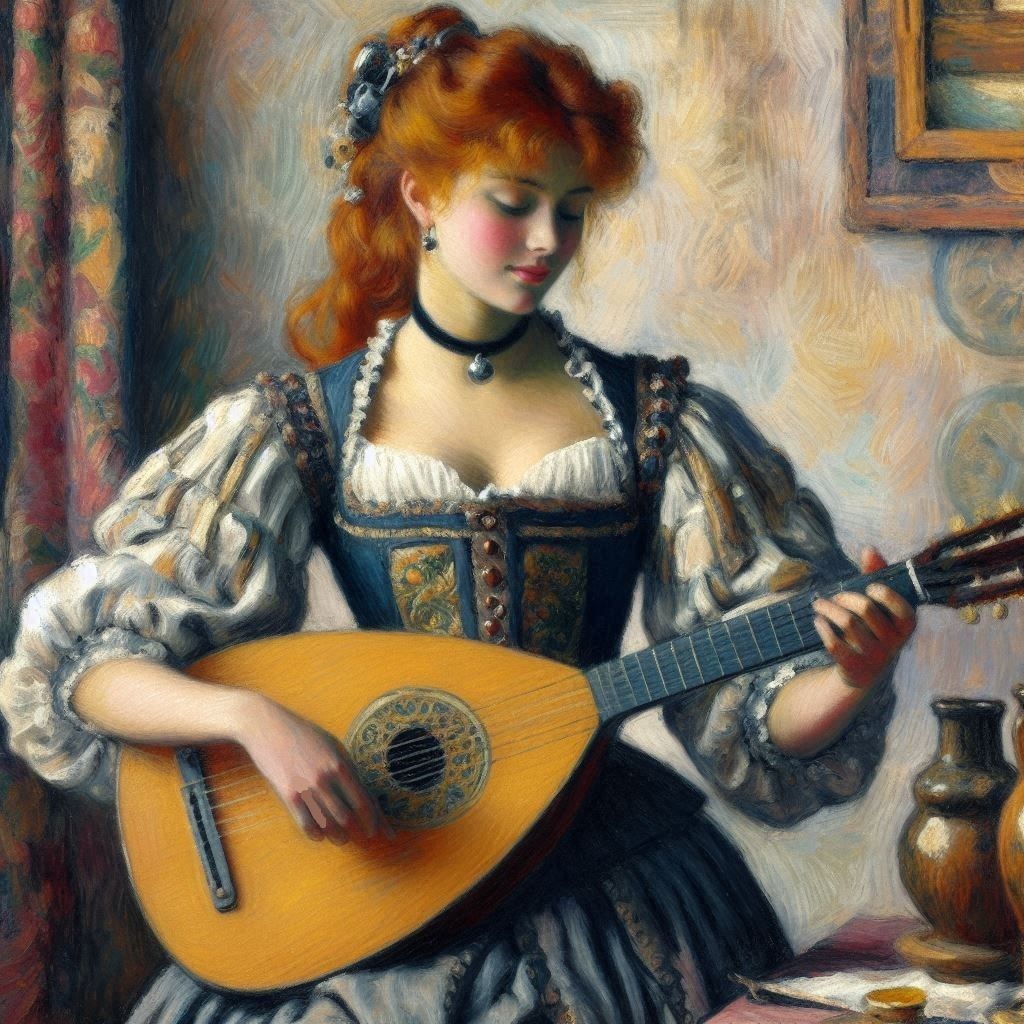 She Doth Play Prettily