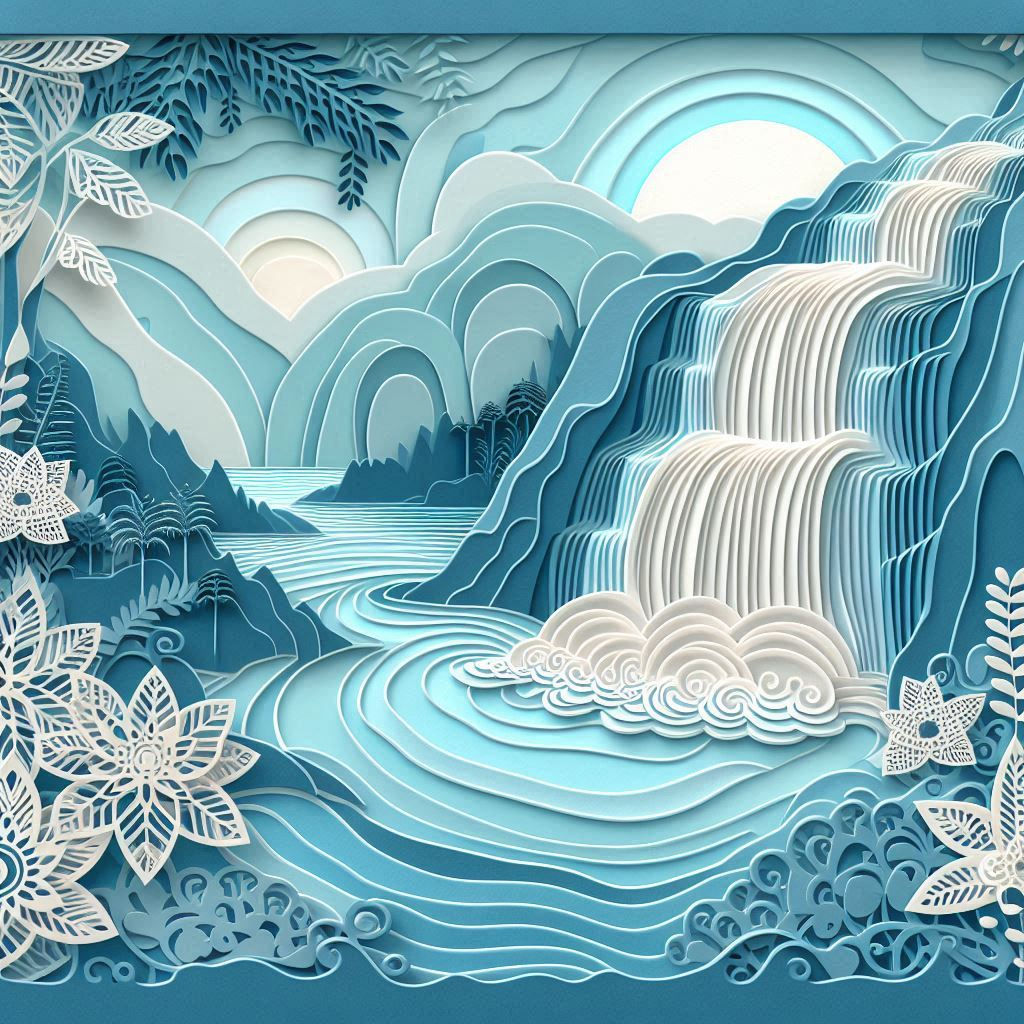 Cascading Papercraft
