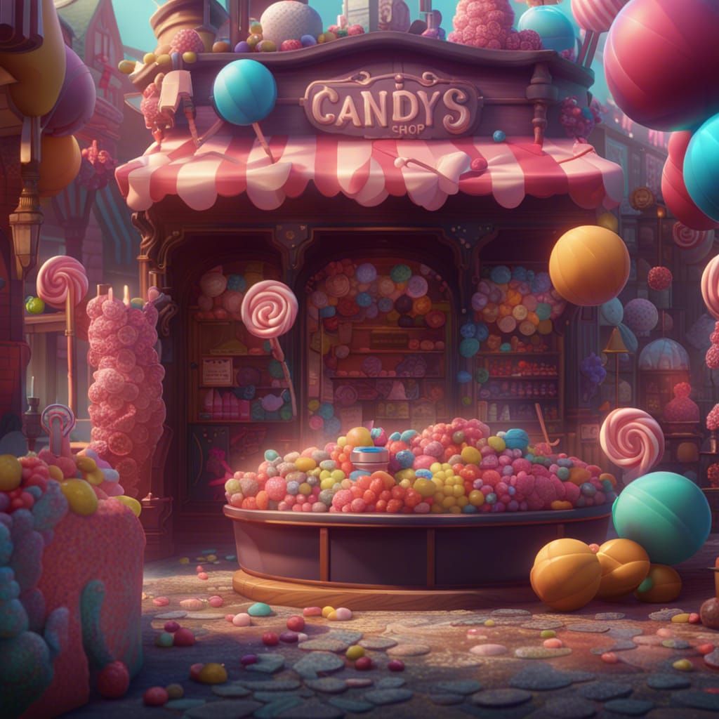 Candy Shop  by @SomeRando