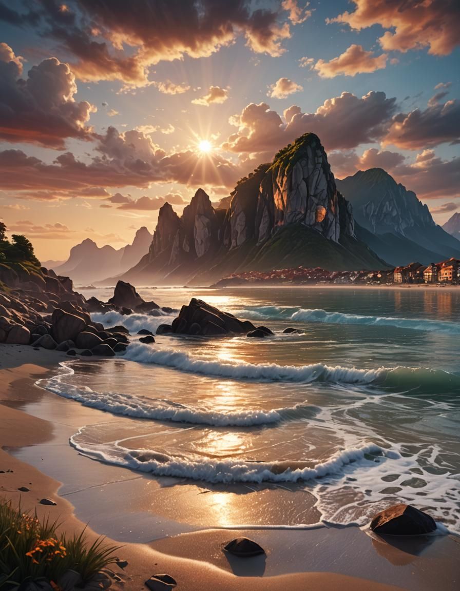 sunset   by @Sandra Al