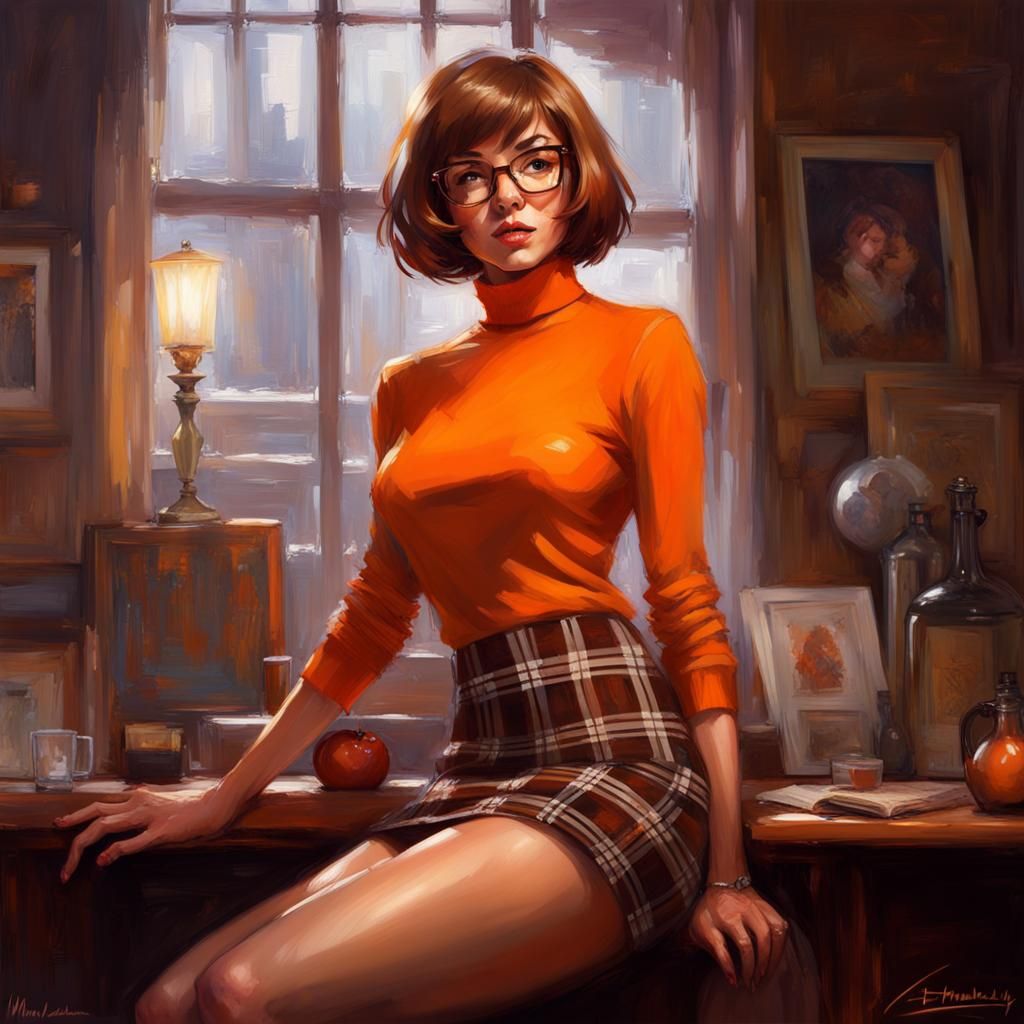 Velma Dinkley - AI Generated Artwork - NightCafe Creator