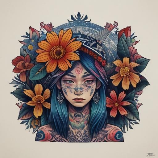variety of sunrise & flower Illustrations featuring various ...