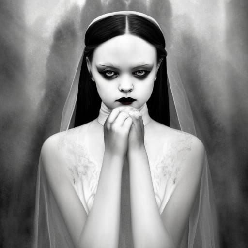 Goth bride