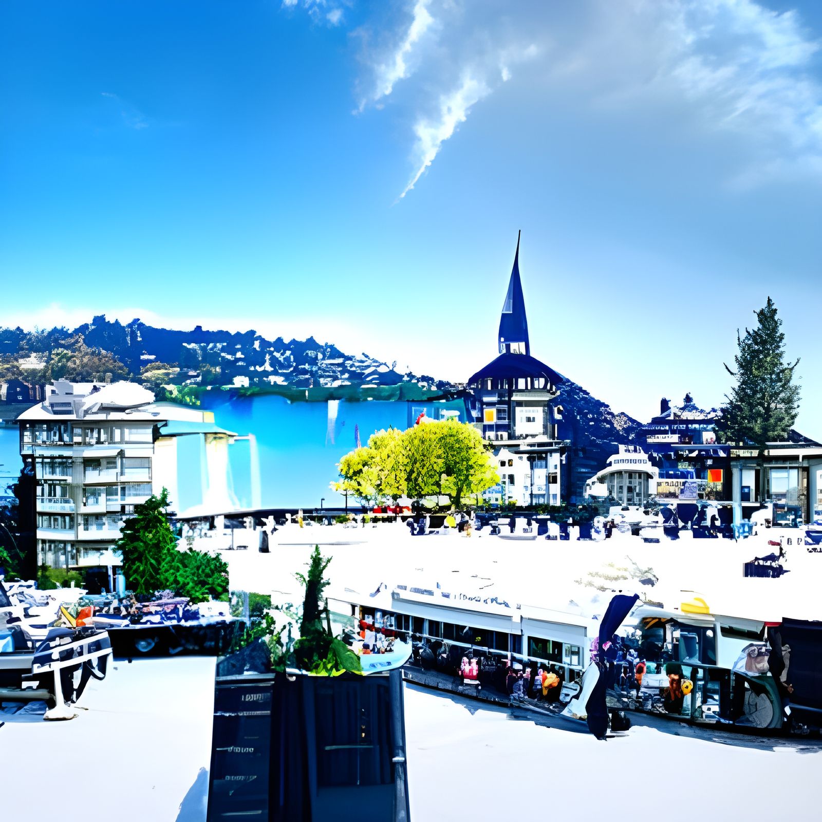 Beautiful City in Switzerland