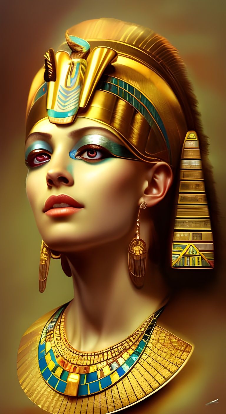 Cleopatra - AI Generated Artwork - NightCafe Creator