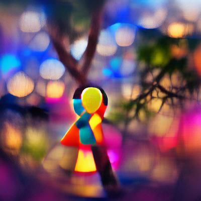 Solace colourful bokeh