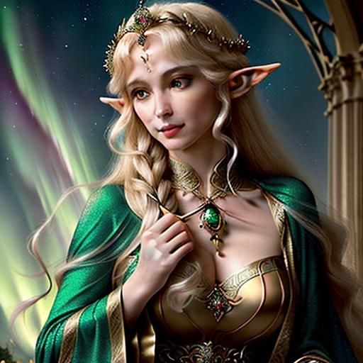 Galadriel - AI Generated Artwork - NightCafe Creator