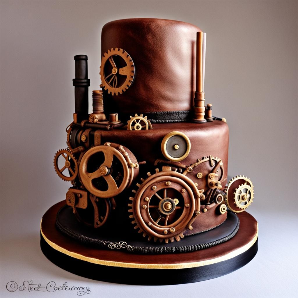 Steampunk cake