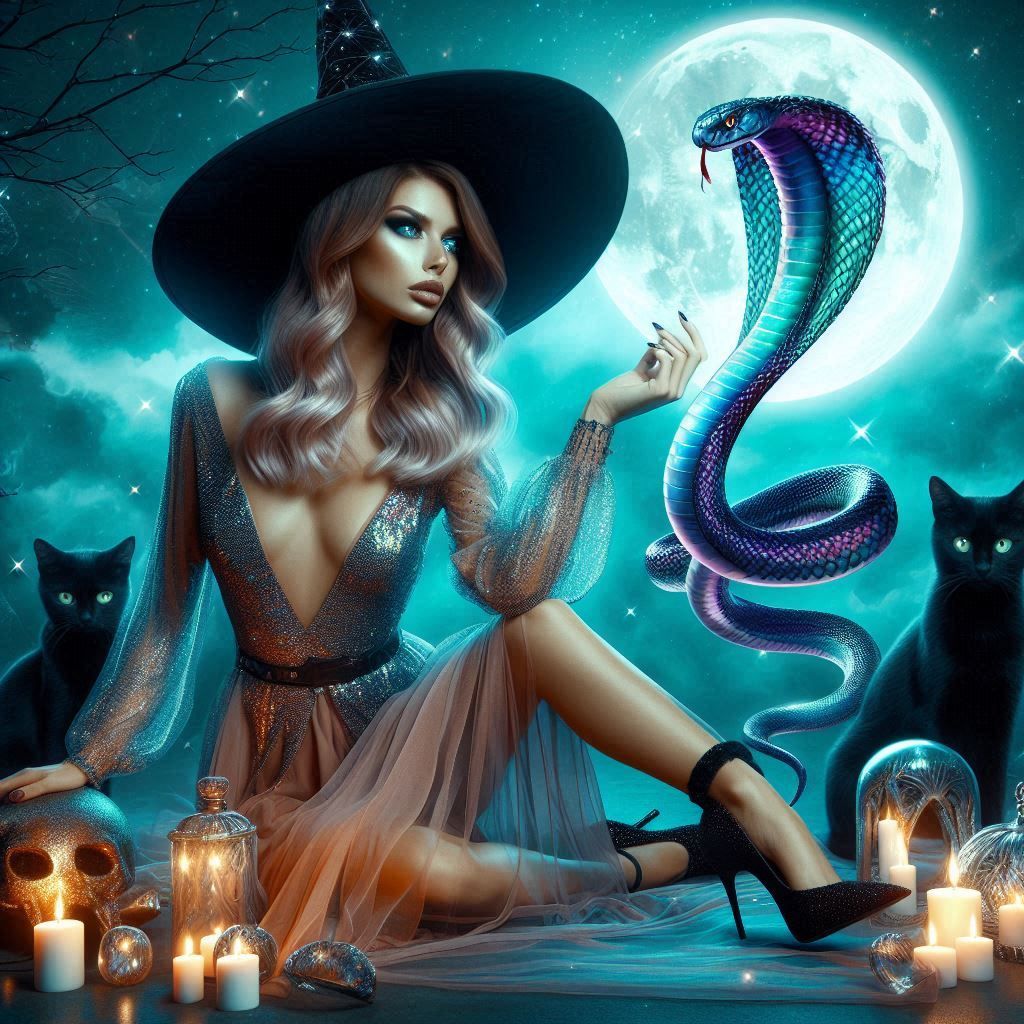 The Witch and her pet