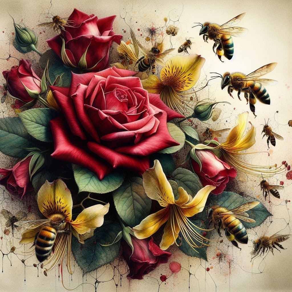 June - Roses & Honeysuckles