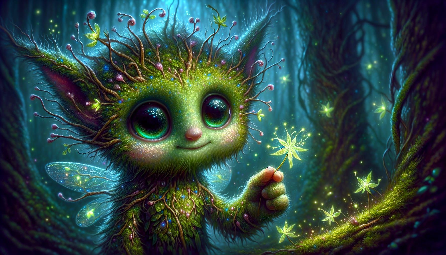 HENRY FINDS A FLOWER