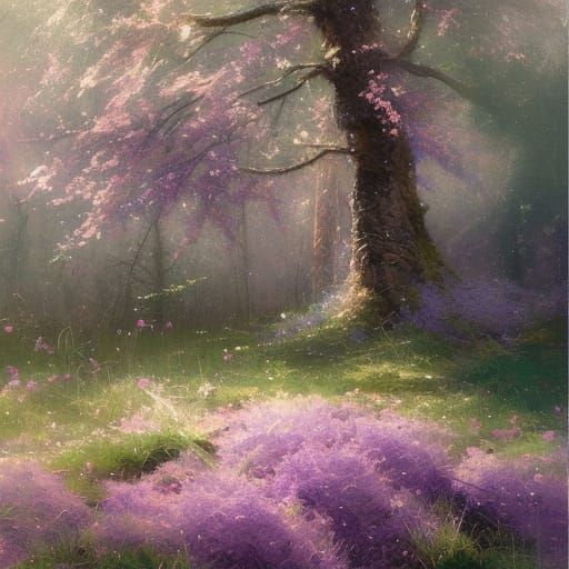 Fantasy forest ..
