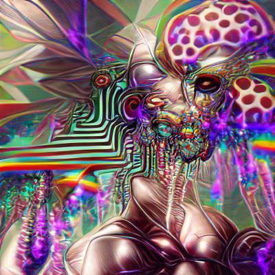 cybernetic psychedelics - AI Generated Artwork - NightCafe Creator