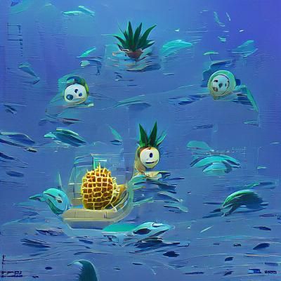 pineapple under the sea