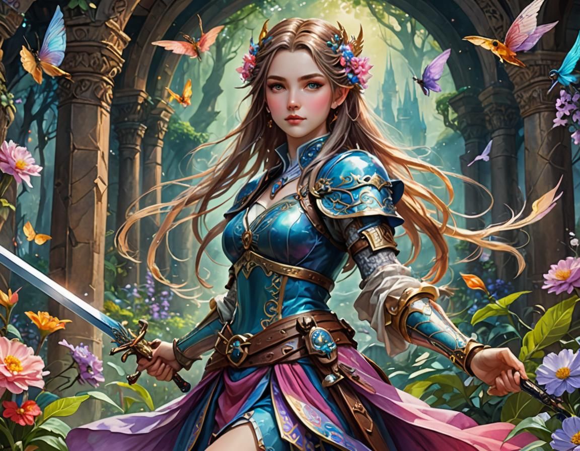 Swordswoman