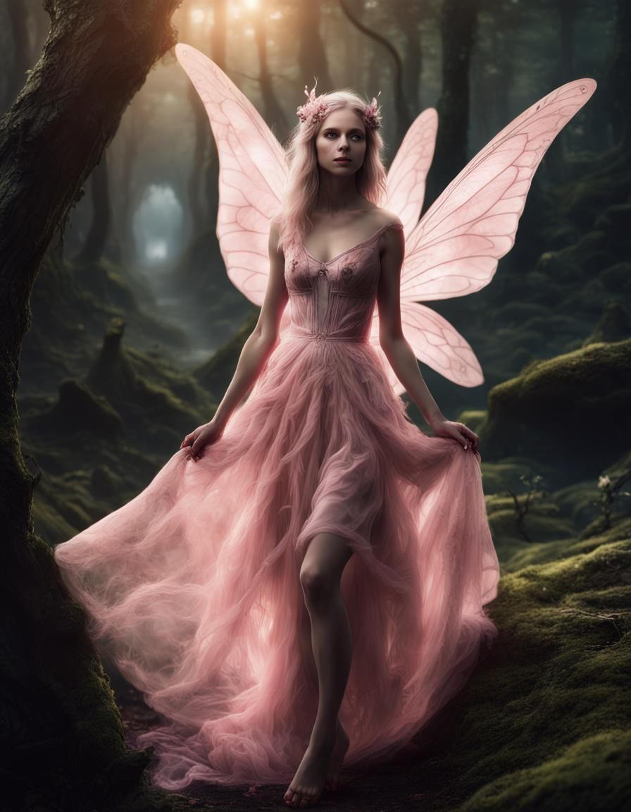 Oona the Fairy, v2 - AI Generated Artwork - NightCafe Creator