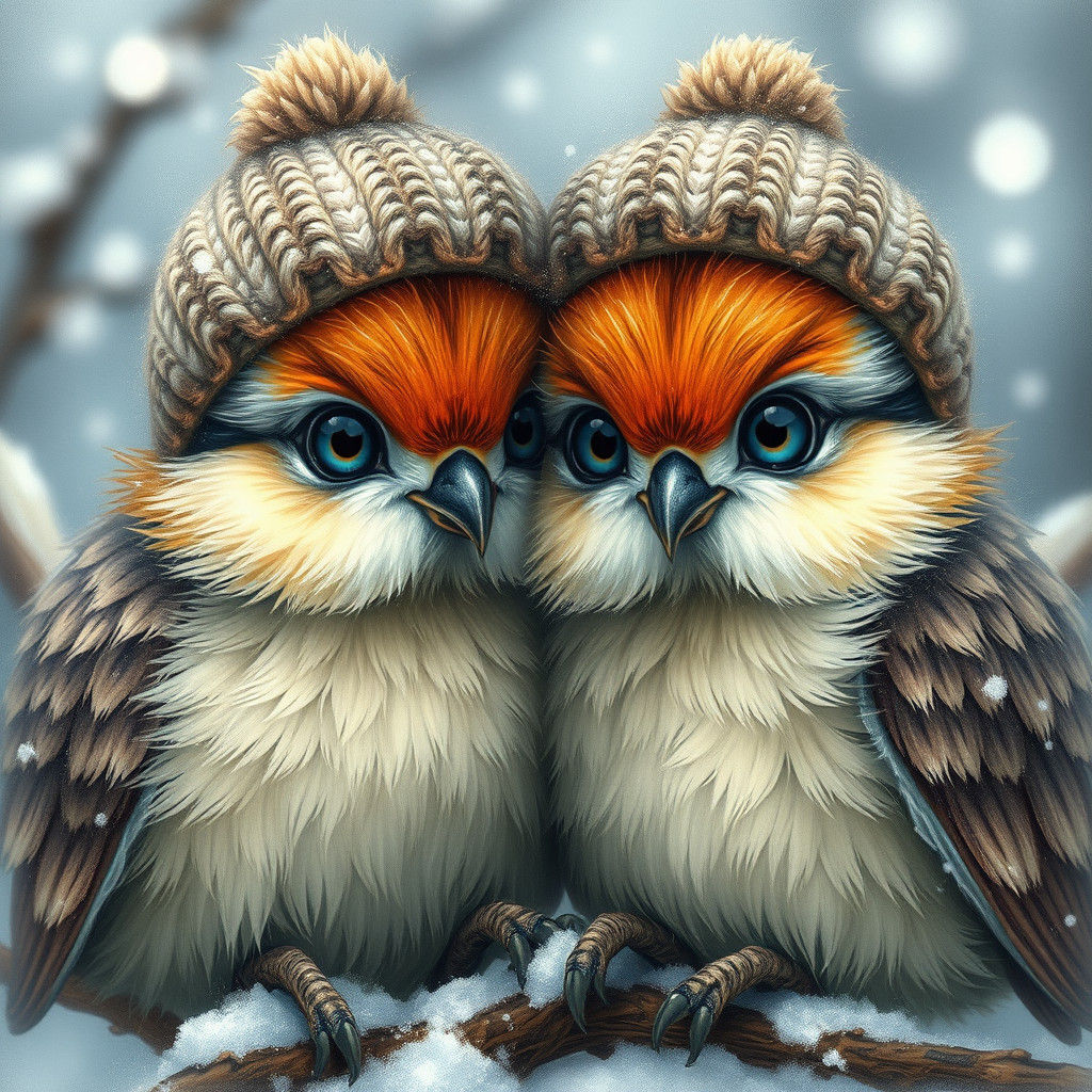 Winter time cuddle time