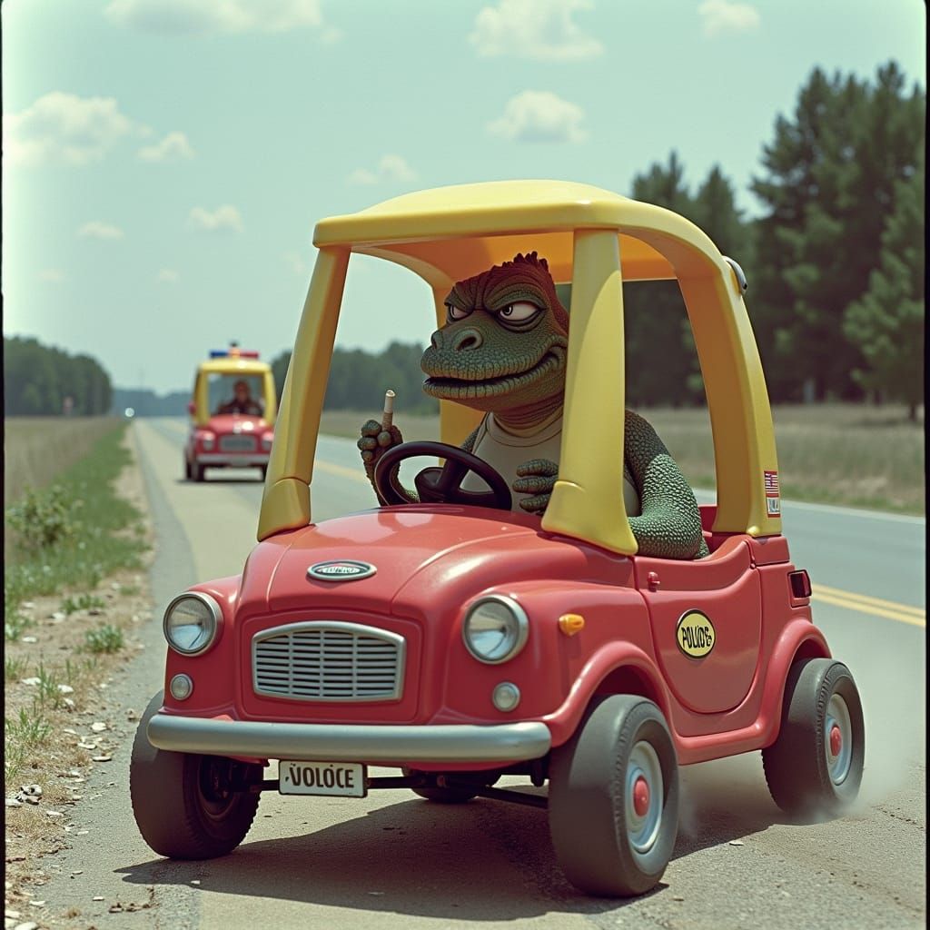 "...uh...no way...that dude is gonna harsh my mellow...I'm outta here..."