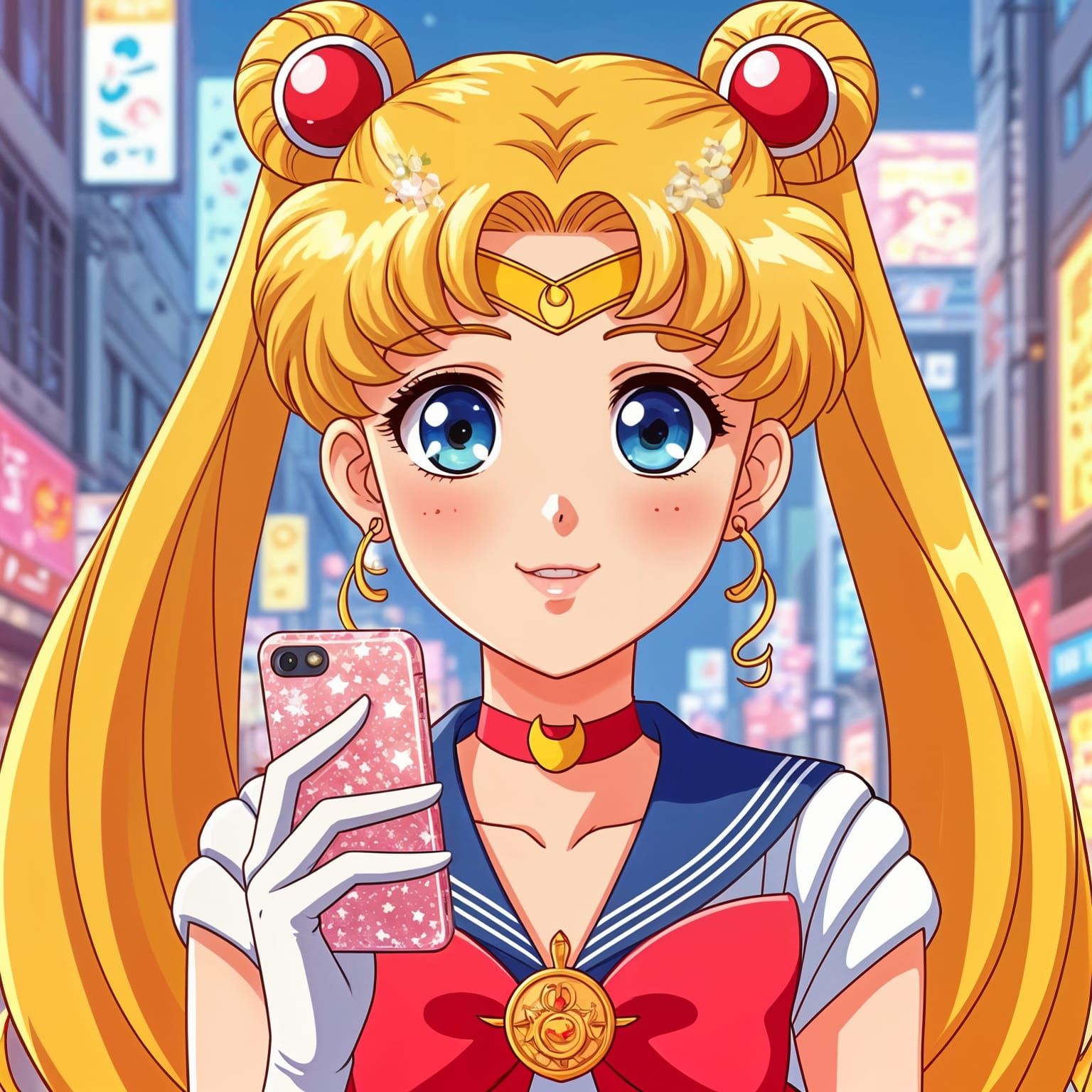 sailor moon   by @CreationsByE