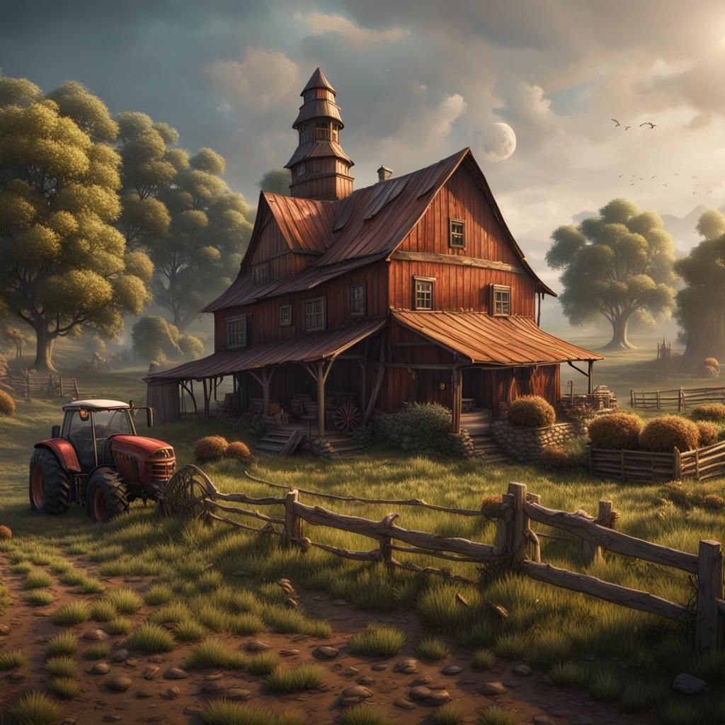 Farm life  by @Elanor