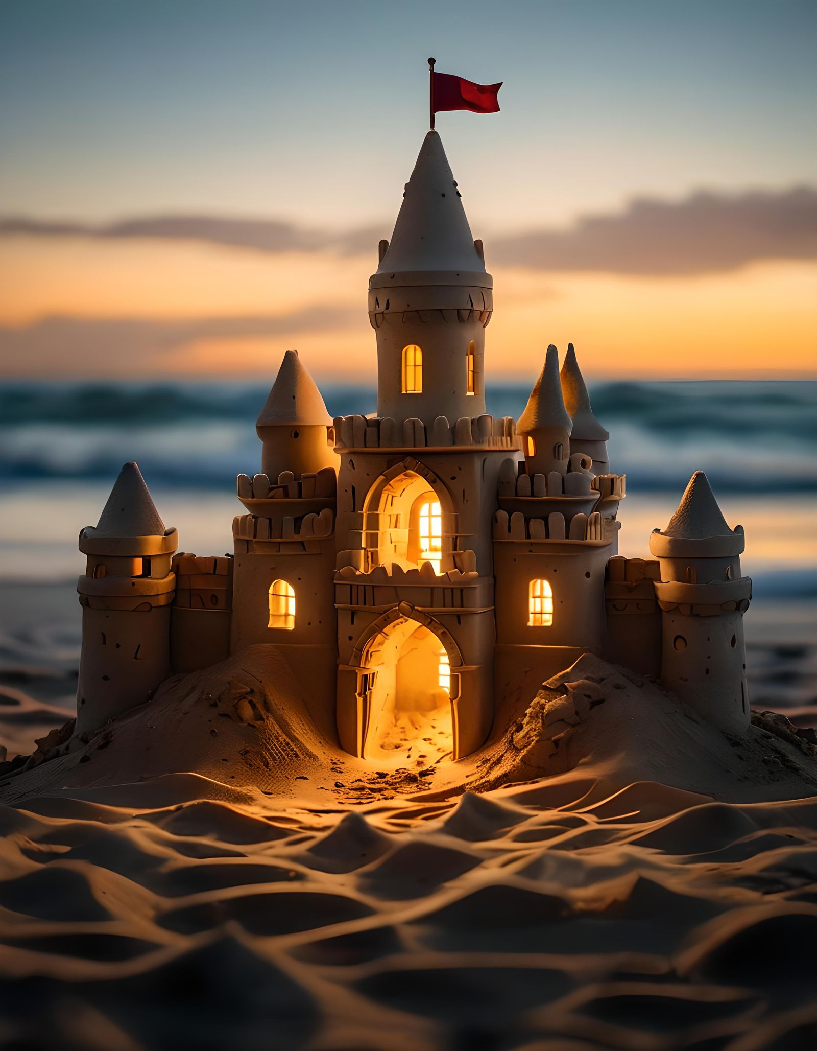 Sand Castle  by @Lore 