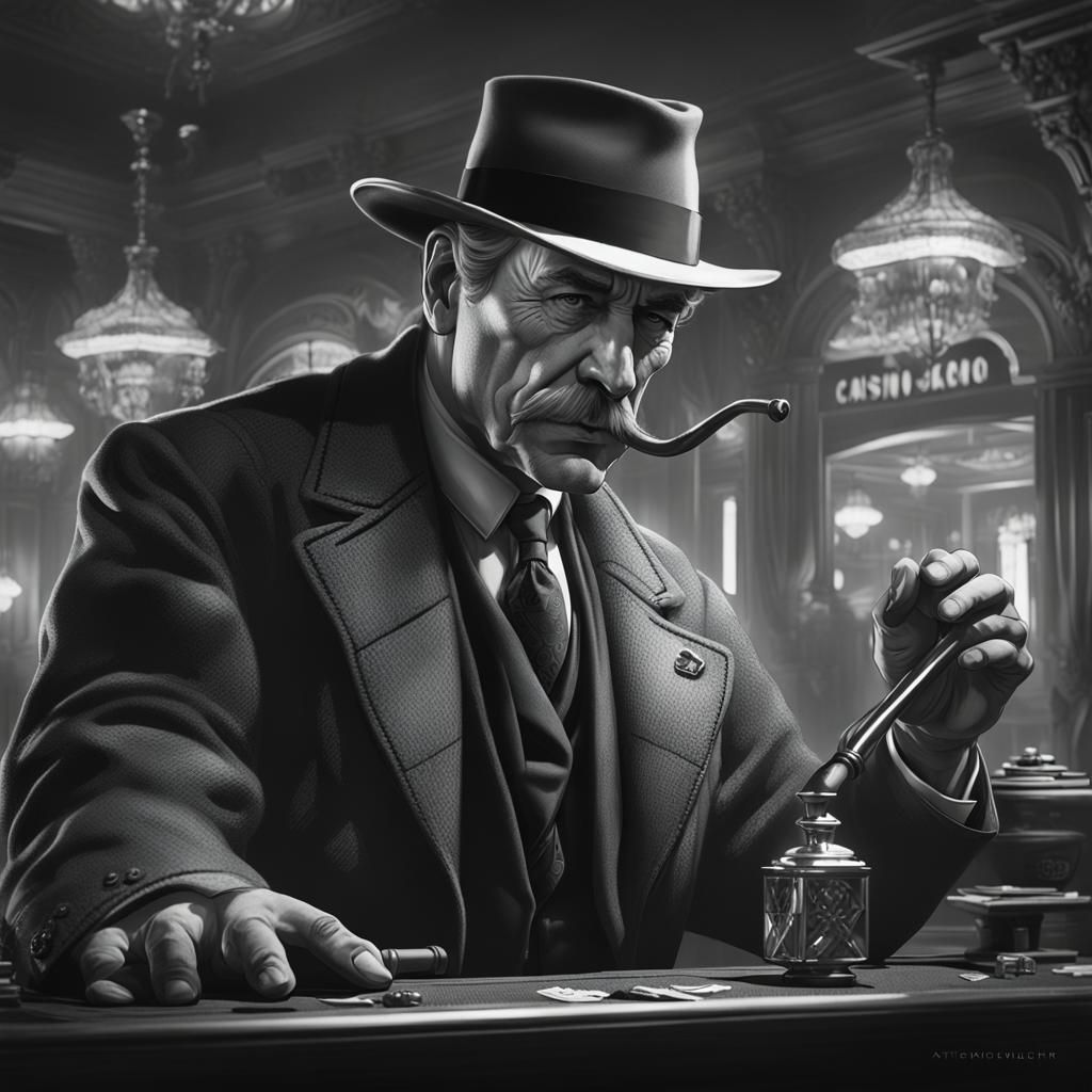 The Great Detective.🤵 - AI Generated Artwork - NightCafe Creator