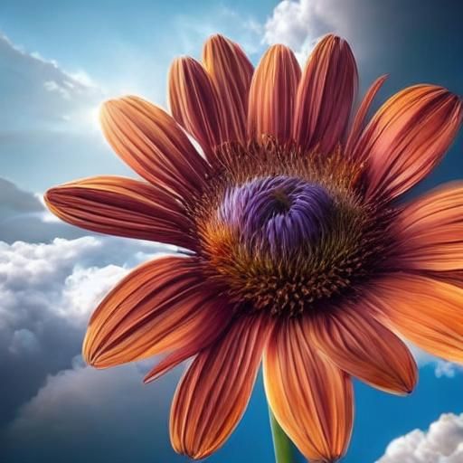 Incredibly realistic flower, ethereal fantasy image, coherent awesome details, perfect composition, incredible reflections, HDR, DSLR, 64 me...