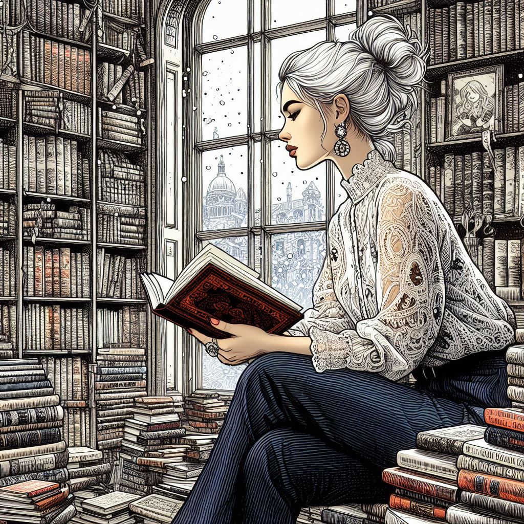 The Book, The Girl and the Bookcase - Inspirational Story (version 7)