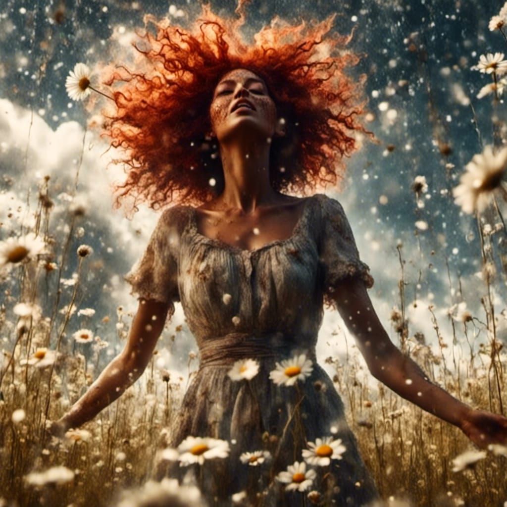 She's within God's beauty 