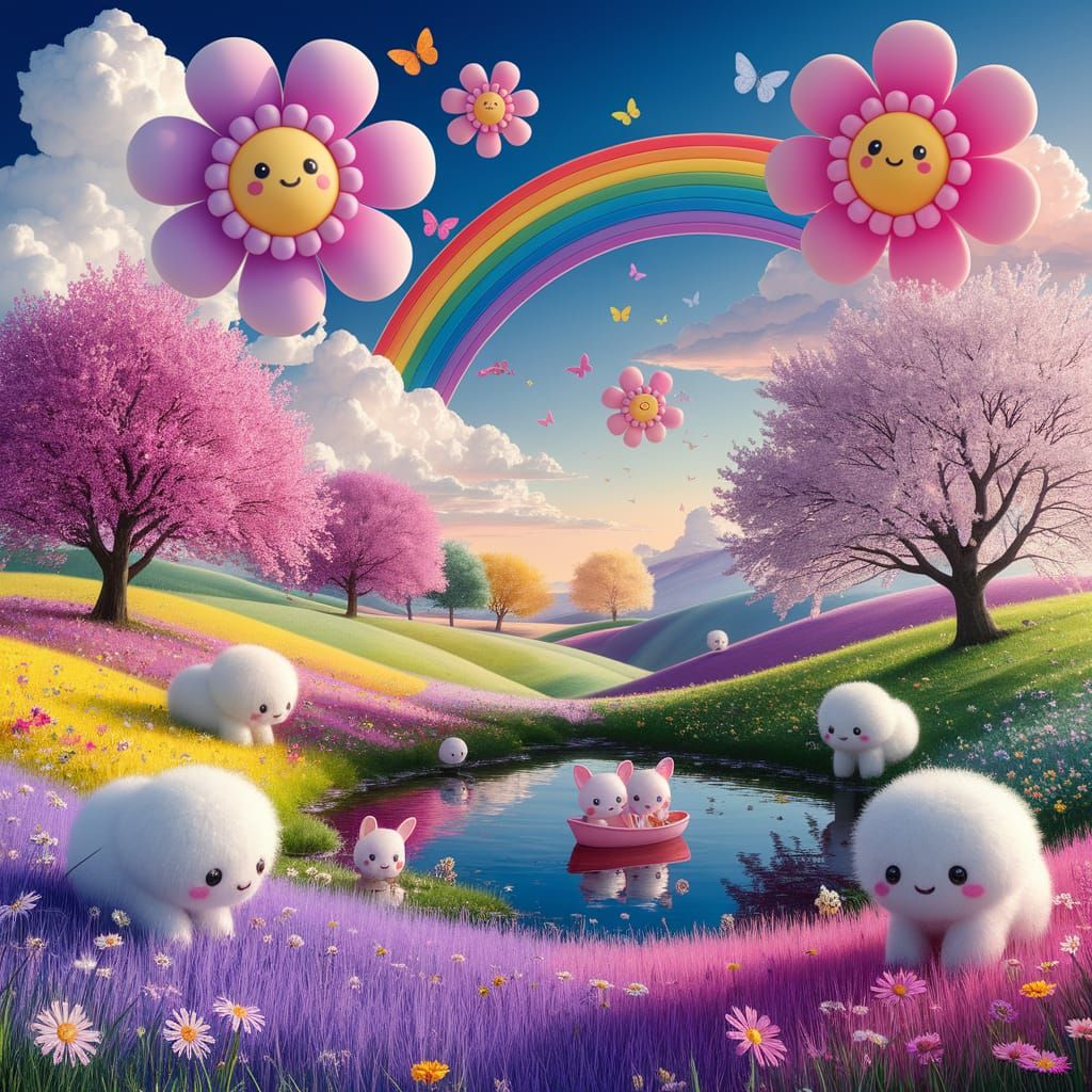 Kawaii   by @AIUrbanTemple