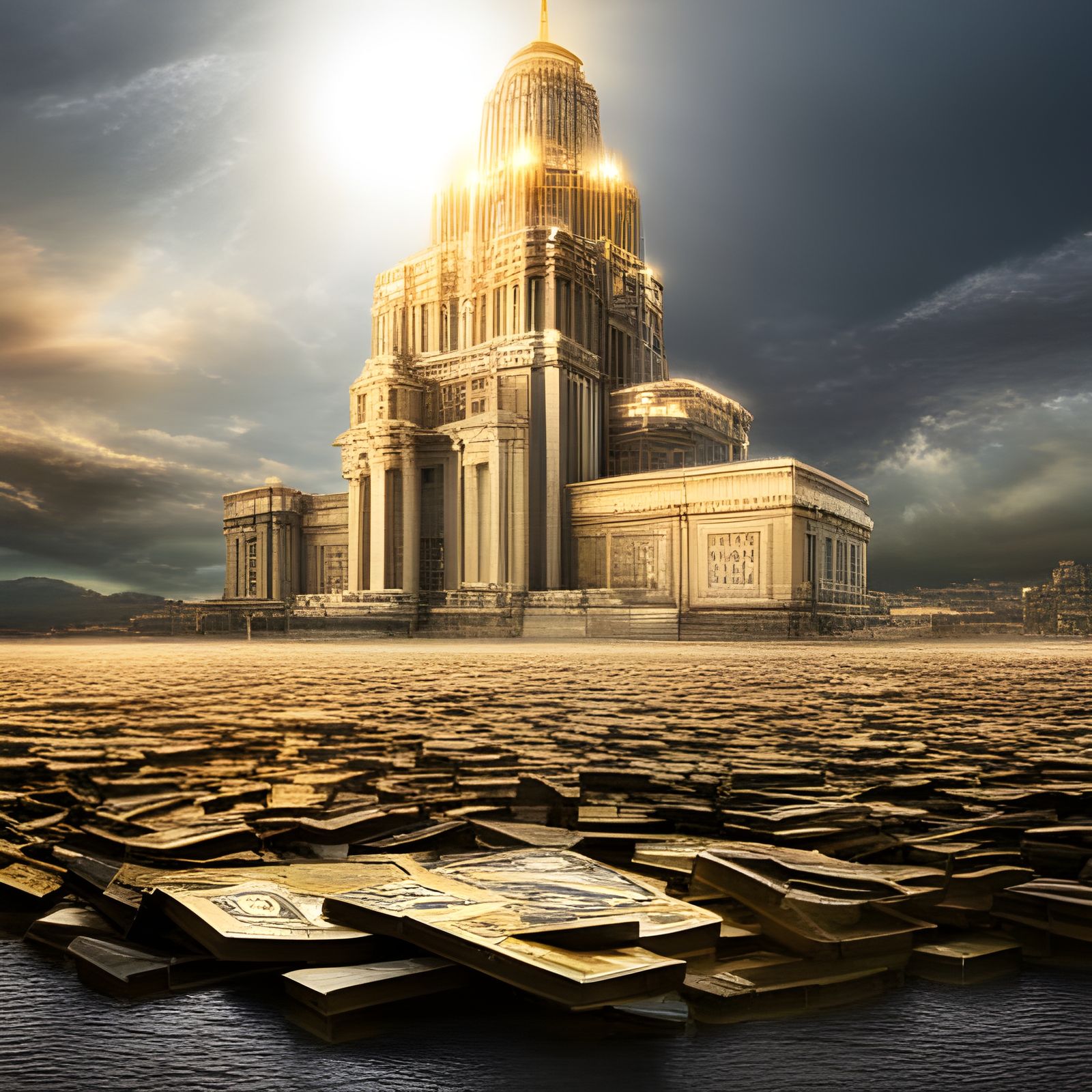 Capitalized AI Generated Artwork NightCafe Creator