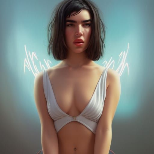dua lipa AI Generated Artwork NightCafe Creator